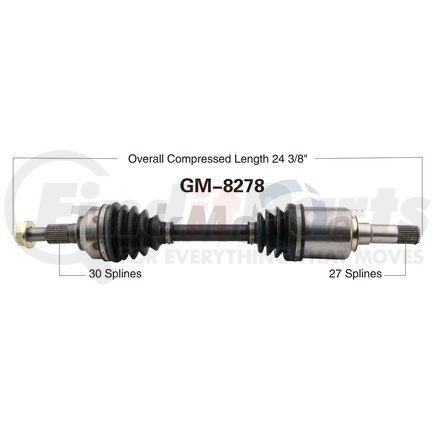 Surtrak Axle GM-8278 