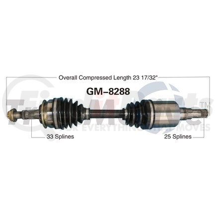 Surtrak Axle GM-8288 