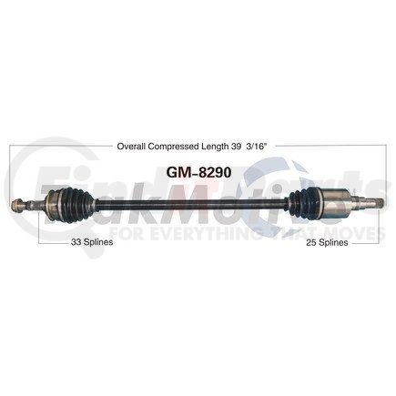 Surtrak Axle GM-8290 SURTRAK AXLE GM-8290 Axle