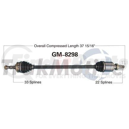 Surtrak Axle GM-8298 