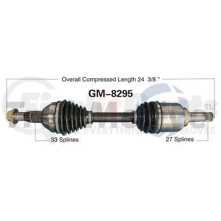 Surtrak Axle GM-8295 