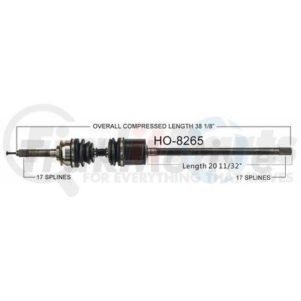 Surtrak Axle HO-8265 SURTRAK AXLE HO-8265 Axle