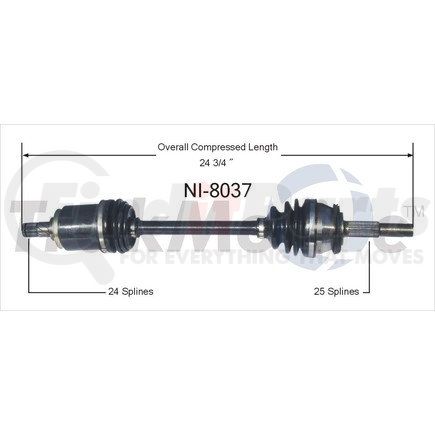 Surtrak Axle NI-8037 SURTRAK AXLE NI-8037 Axle