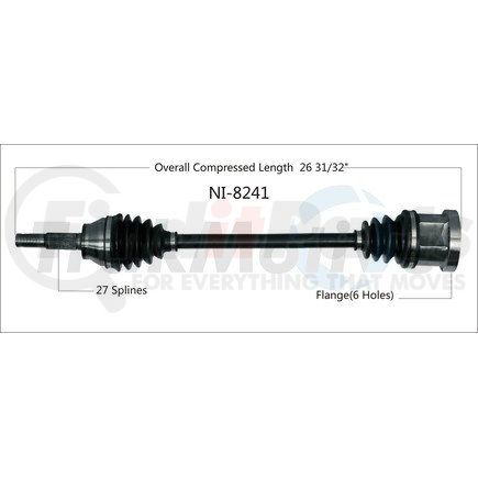 Surtrak Axle NI-8241 