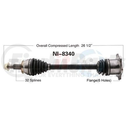 Surtrak Axle NI-8340 SURTRAK AXLE NI-8340 Axle