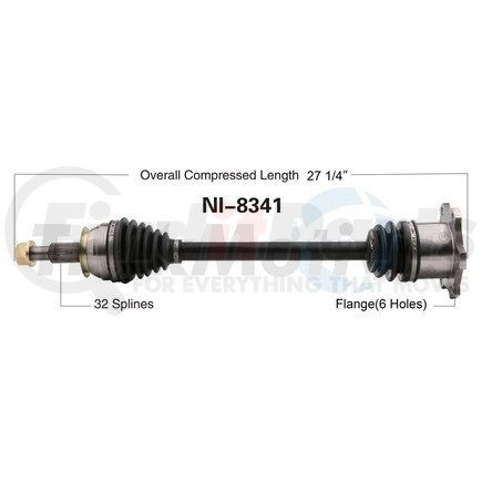 Surtrak Axle NI-8341 