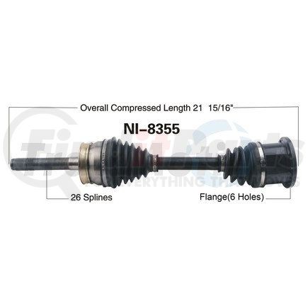 Surtrak Axle NI-8355 SURTRAK AXLE NI-8355 Other Parts