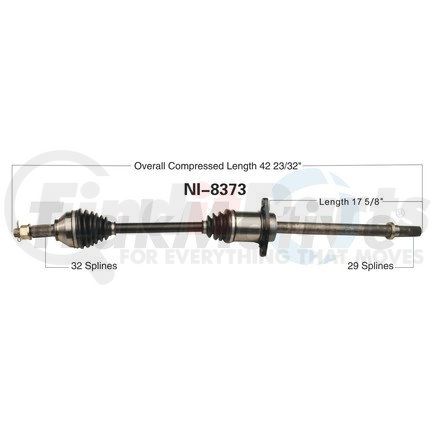 Surtrak Axle NI-8373 