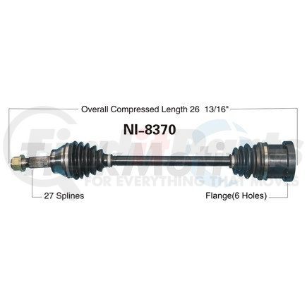 Surtrak Axle NI-8370 