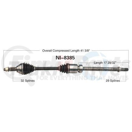 Surtrak Axle NI-8385 SURTRAK AXLE NI-8385 Axle