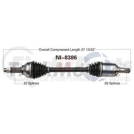 Surtrak Axle NI-8386 