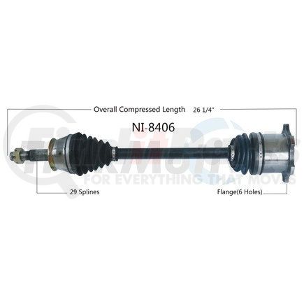 Surtrak Axle NI-8406 SURTRAK AXLE NI-8406 Other Parts