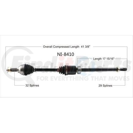 Surtrak Axle NI-8410 