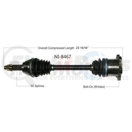 Surtrak Axle NI-8467 