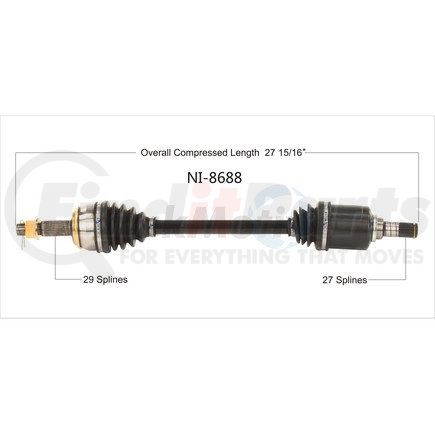 Surtrak Axle NI-8688 