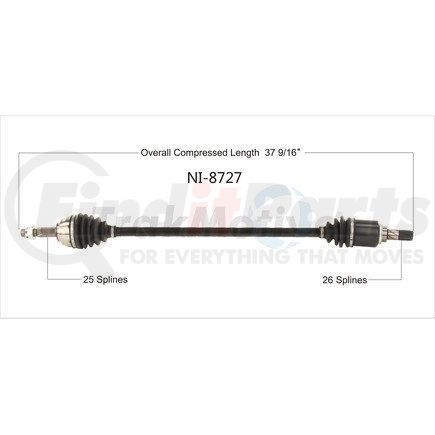 Surtrak Axle NI-8727 