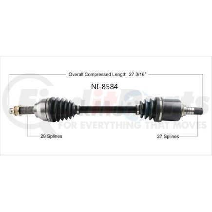 Surtrak Axle NI-8584 