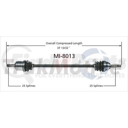 Surtrak Axle MI-8013 SURTRAK AXLE MI-8013 Axle