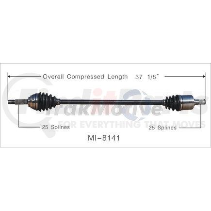 Surtrak Axle MI-8141 