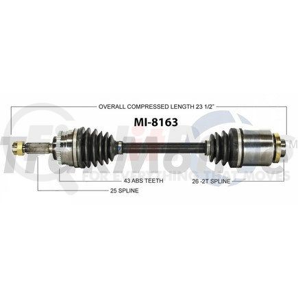 Surtrak Axle MI-8163 