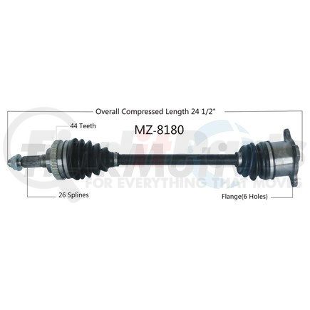 Surtrak Axle MZ-8180 