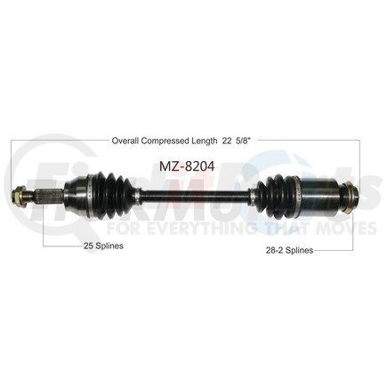 Surtrak Axle MZ-8204 