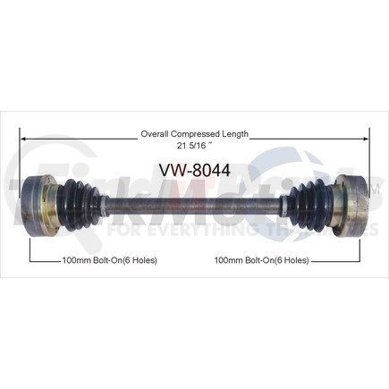 Surtrak Axle VW-8044 SURTRAK AXLE VW-8044 Axle