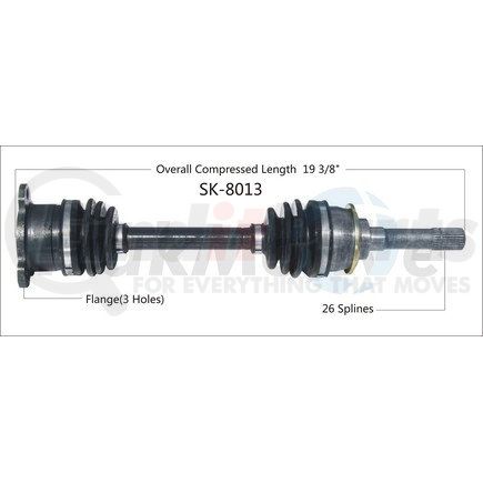 Surtrak Axle SK-8013 