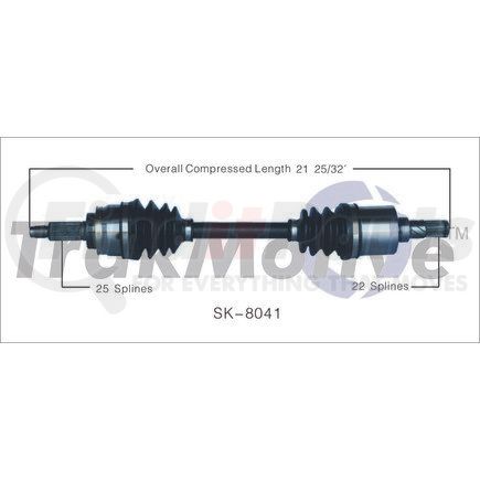 Surtrak Axle SK-8041 SURTRAK AXLE SK-8041 Other Parts