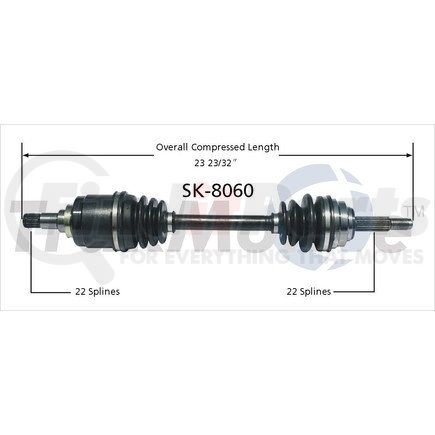 Surtrak Axle SK-8060 