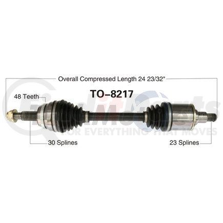 Surtrak Axle TO-8217 