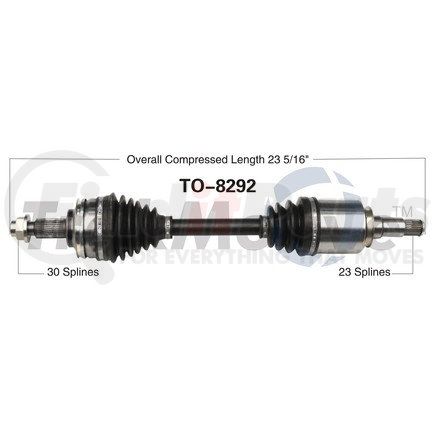 Surtrak Axle TO-8292 