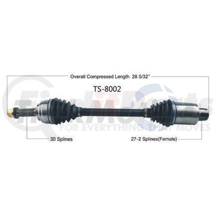 Surtrak Axle TS-8002 