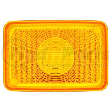 Truck-Lite 99087Y Rectangular, Yellow, Acrylic, Replacement Lens for 80308R, 81304R/Y, Do-Ray Lights, 2 Screw