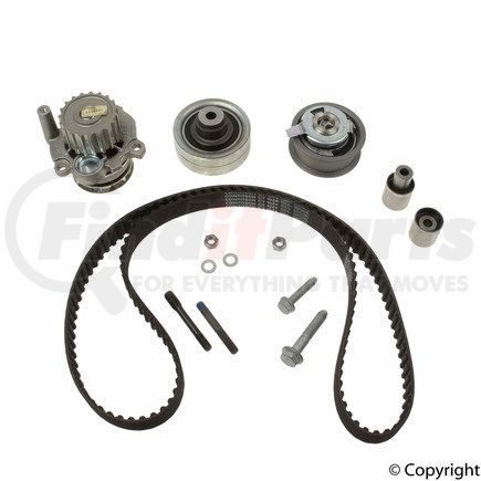 Hepu PK05491 Engine Timing Belt Kit with Water Pump for VOLKSWAGEN WATER