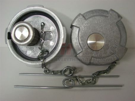 Fuel Tank Accessories FTA-C-28 3" NPSL NON-locking cap with Pressure Relief for International Trucks