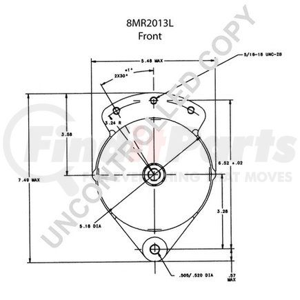 Leece Neville 110-487 ALTERNATOR