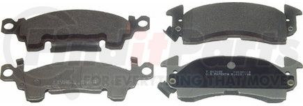 Wagner MX52 ThermoQuiet Semi-Metallic Disc Brake Pad Set