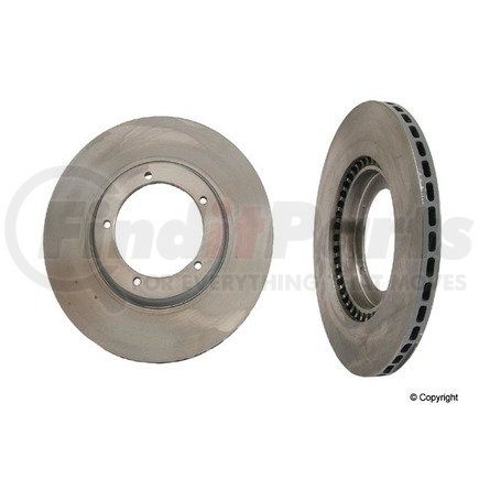 Sebro 205186 Disc Brake Rotor for PORSCHE