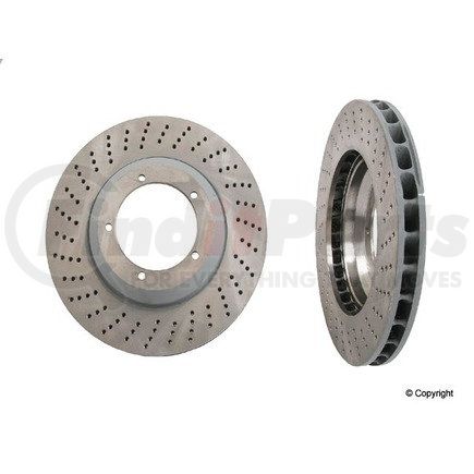 Sebro 205189 Disc Brake Rotor for PORSCHE