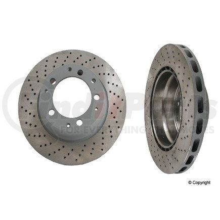 Sebro 205191 Disc Brake Rotor for PORSCHE