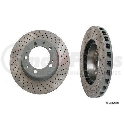 Sebro 205810 Disc Brake Rotor for PORSCHE