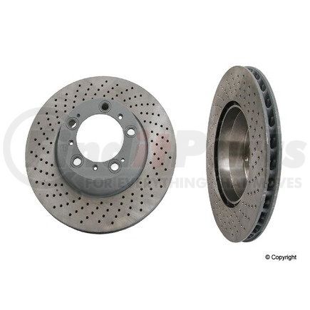 Sebro 205823 Disc Brake Rotor for PORSCHE