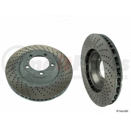 Sebro 205856C Disc Brake Rotor for PORSCHE