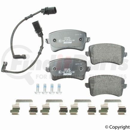 Textar 25214 02 Disc Brake Pad for VOLKSWAGEN WATER