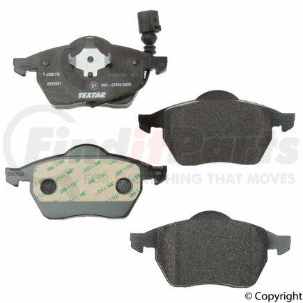 Textar 23392 01 Disc Brake Pad for VOLKSWAGEN WATER