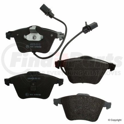 Textar 23762 01 Disc Brake Pad for VOLKSWAGEN WATER