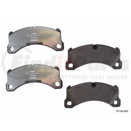 Textar 2468501 Disc Brake Pad for PORSCHE