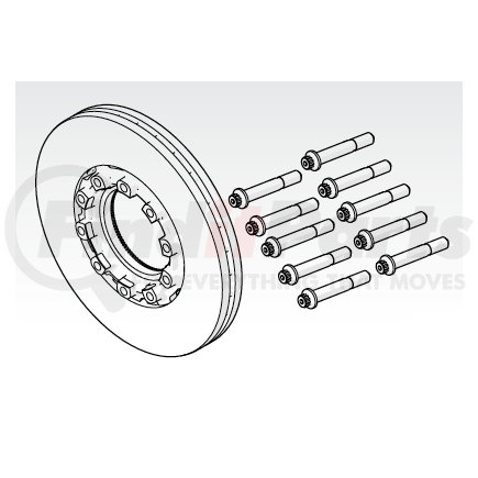 SAF-HOLLAND 51830036 Disc Brake Rotor Replacement