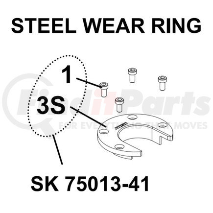 JOST SK75013-41 KIT-MAJOR REBUILD, RH COMPL *D